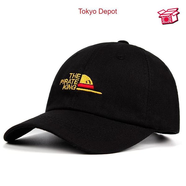 Anime One Piece Luffy Pirate King Embroidery Baseball Cap Tokyo Depot